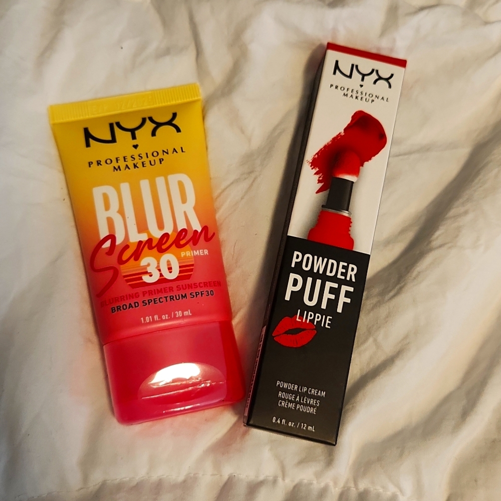 NYX Primer and Lippie